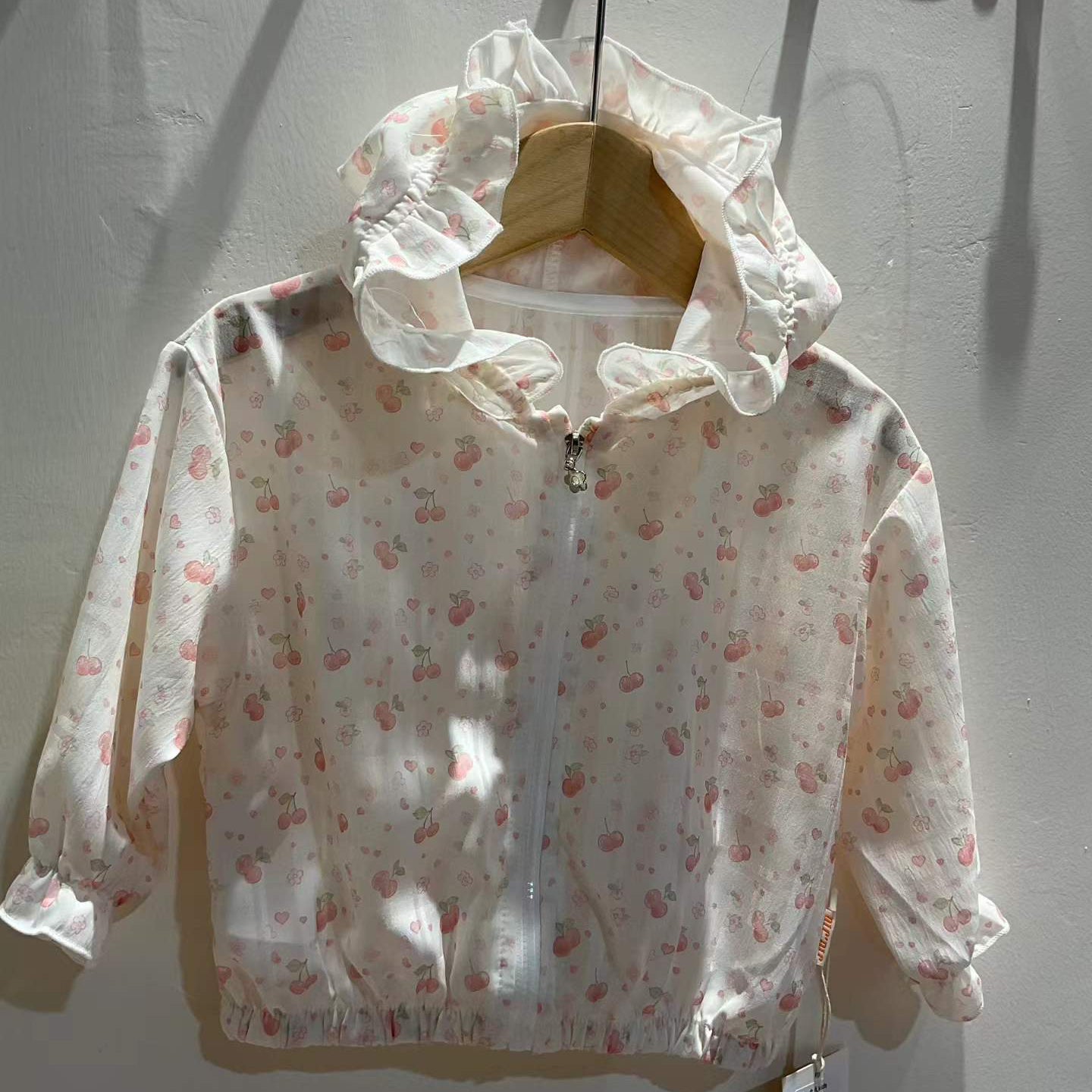 Kids Pink Peaches Jacket