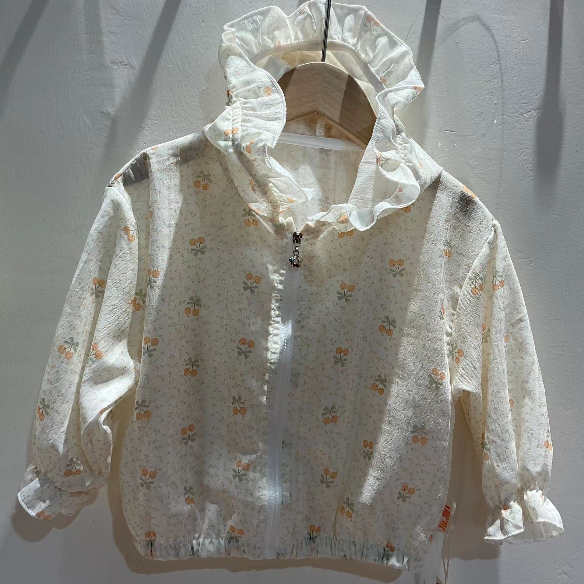 Kids Orange Peaches Jacket