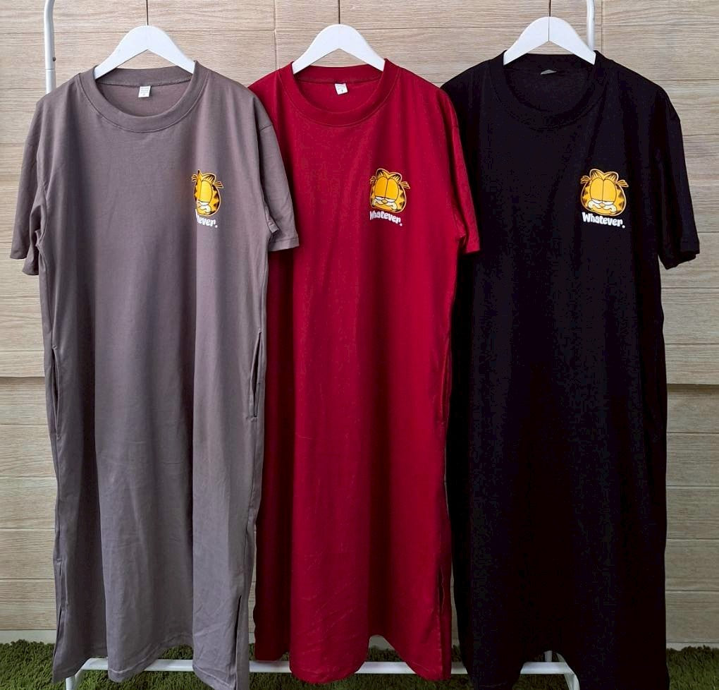 Garfield cotton long dress
